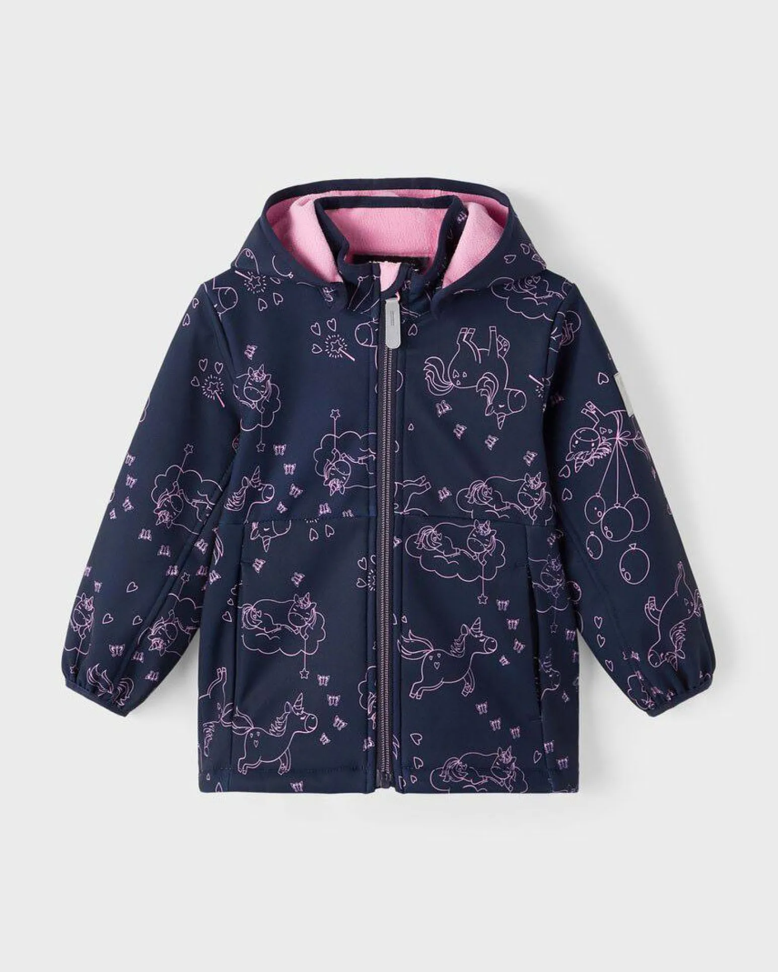 NAME IT - BIMBA GIUBBINO NAVY CON CAPPUCCIO