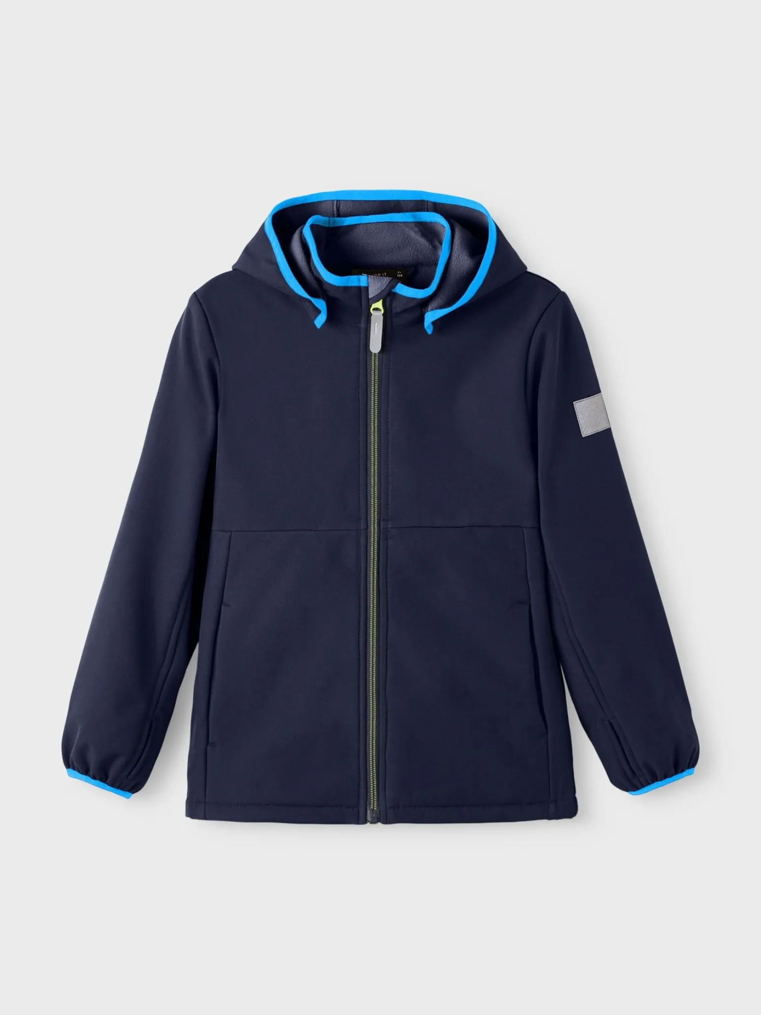 NAME IT - GIUBBINO BLU NAVY BIMBO CON CAPPUCCIO