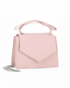 NARDINI - Clutch nude con patta