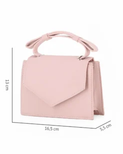 NARDINI - Clutch nude con patta