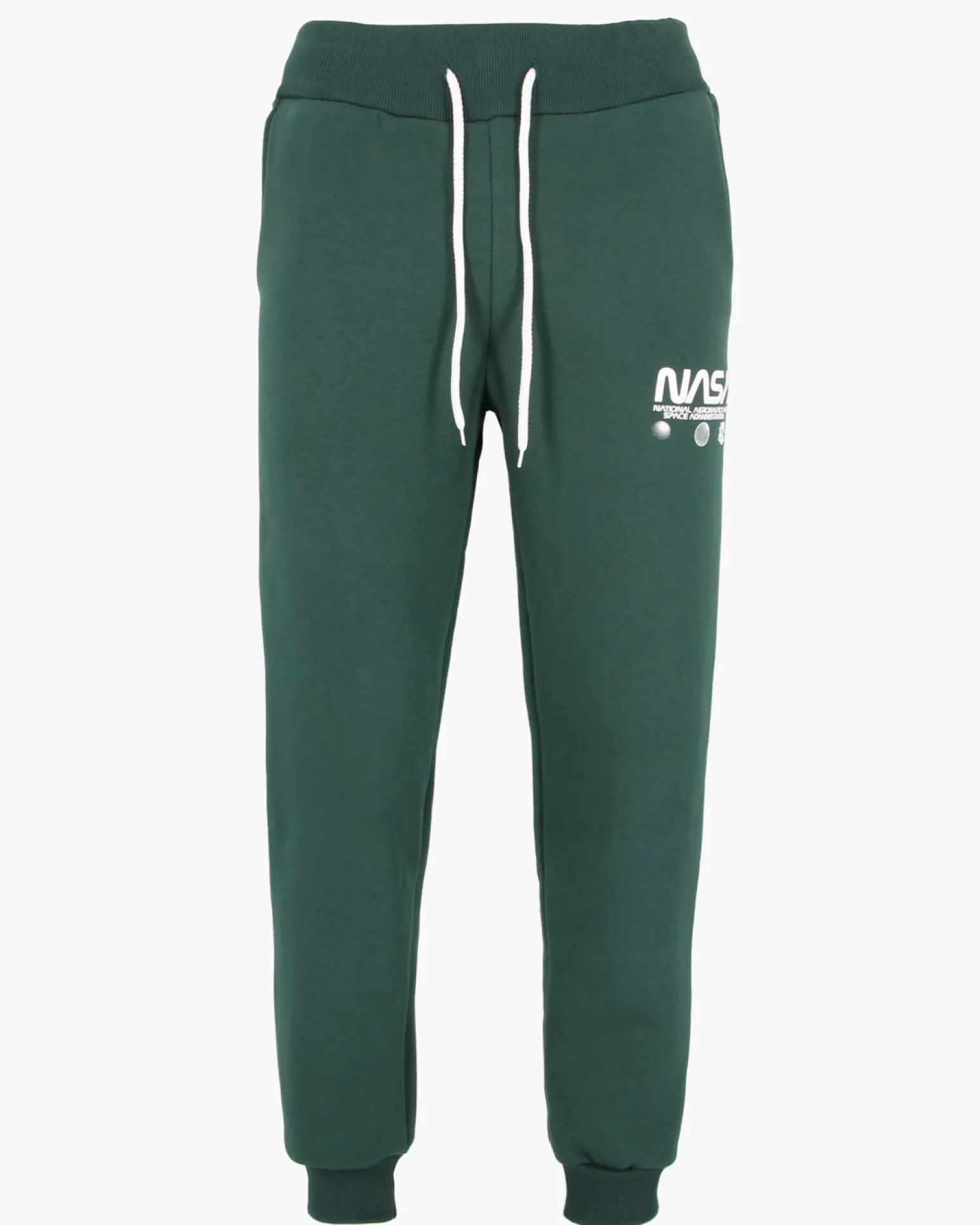 NASA - PANTALONE FELPA VERDE DA UOMO
