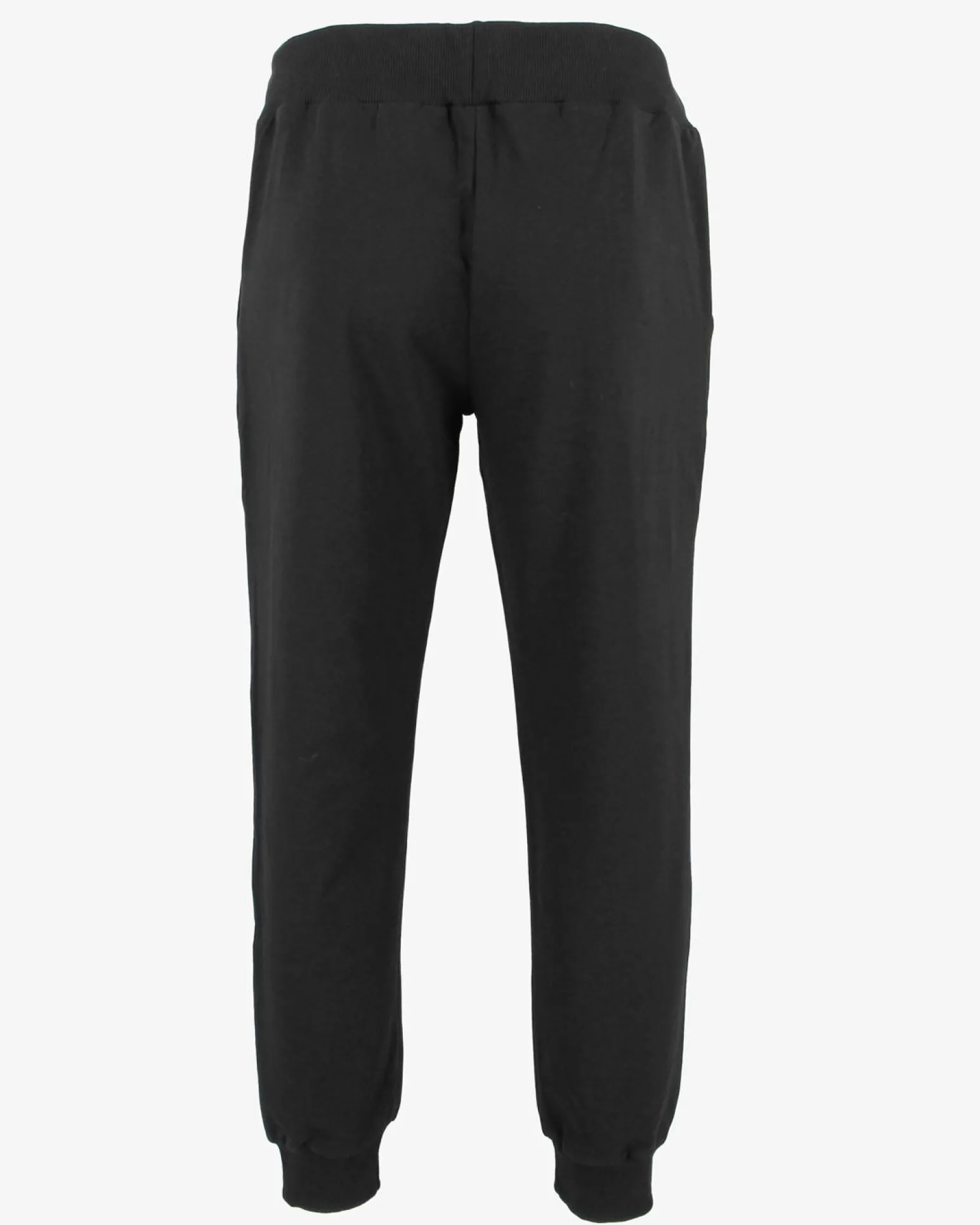 NASA - PANTALONE TUTA NERO DA UOMO CON POLSINO