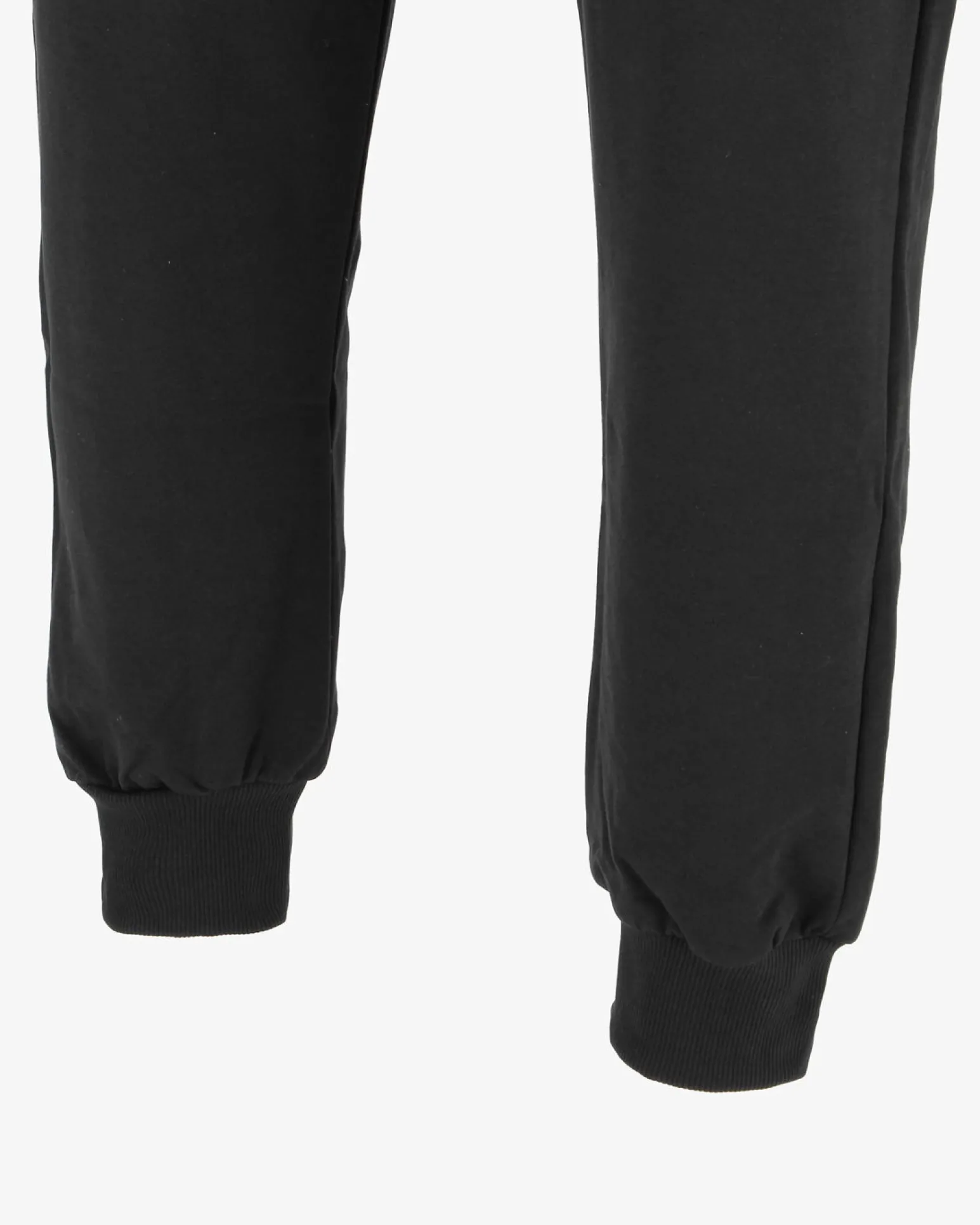 NASA - PANTALONE TUTA NERO DA UOMO CON POLSINO
