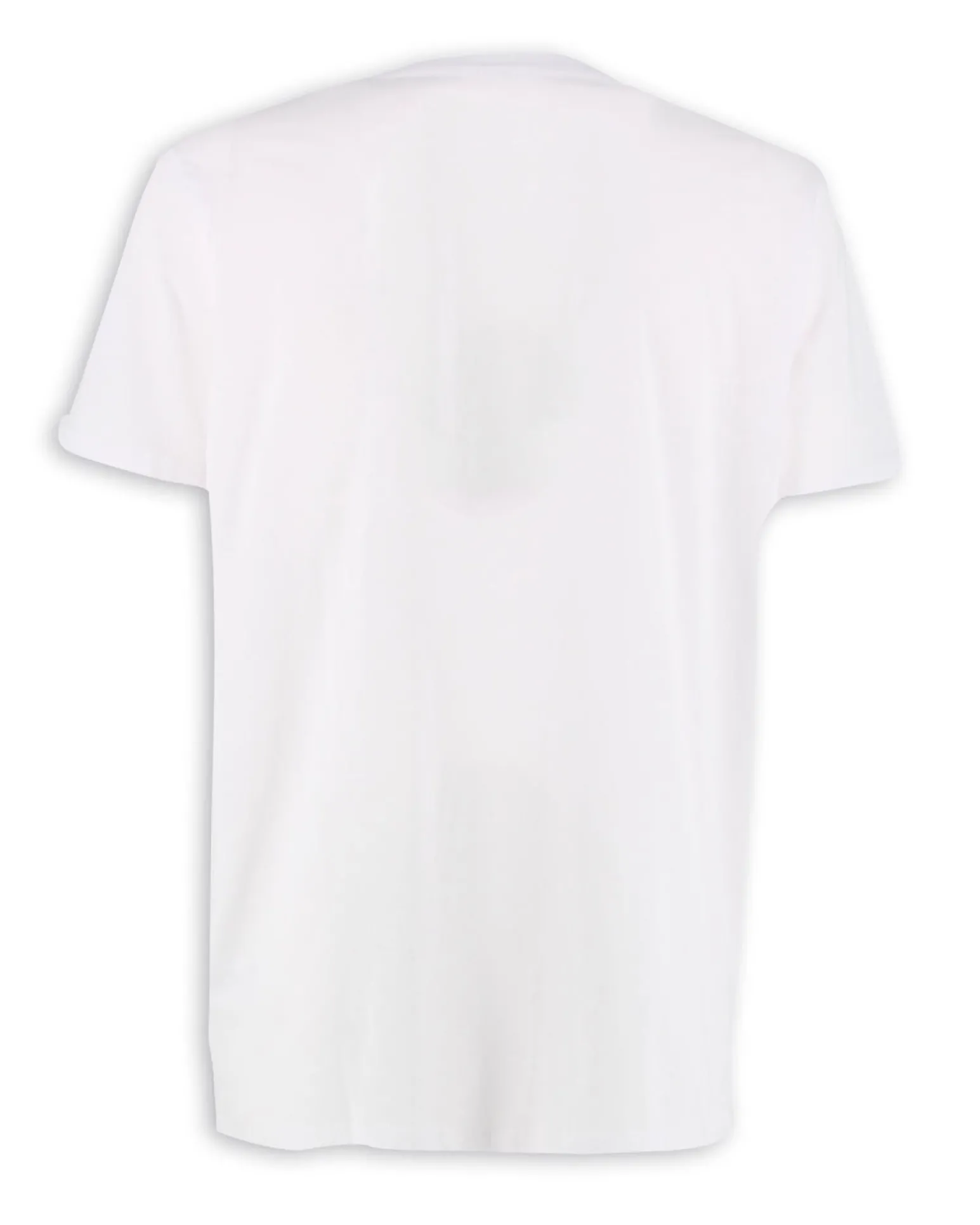 NASA - Tshirt bianca da uomo con logo frontale - JL052521