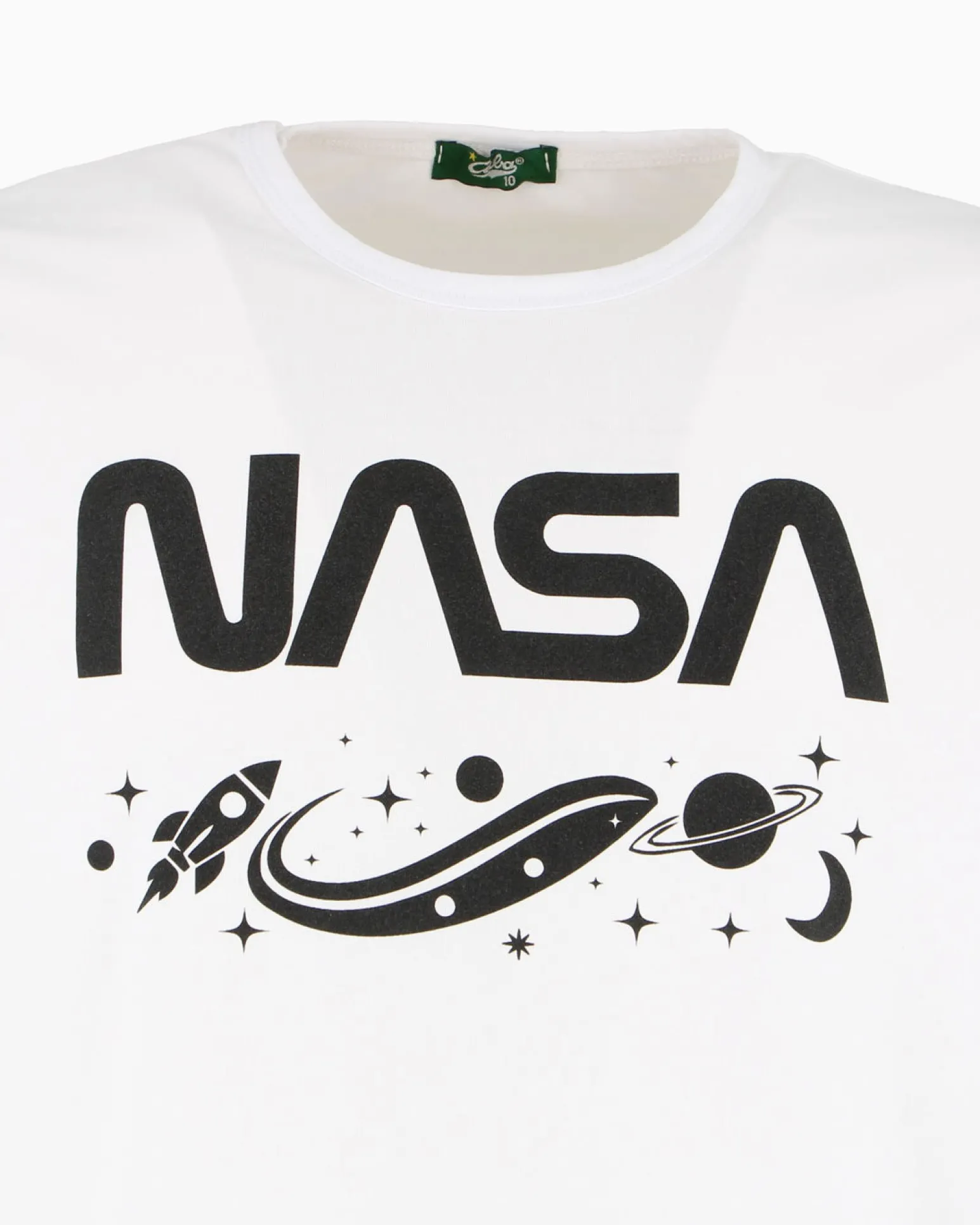 NASA - TSHIRT BIANCA DA UOMO LOGO NASA