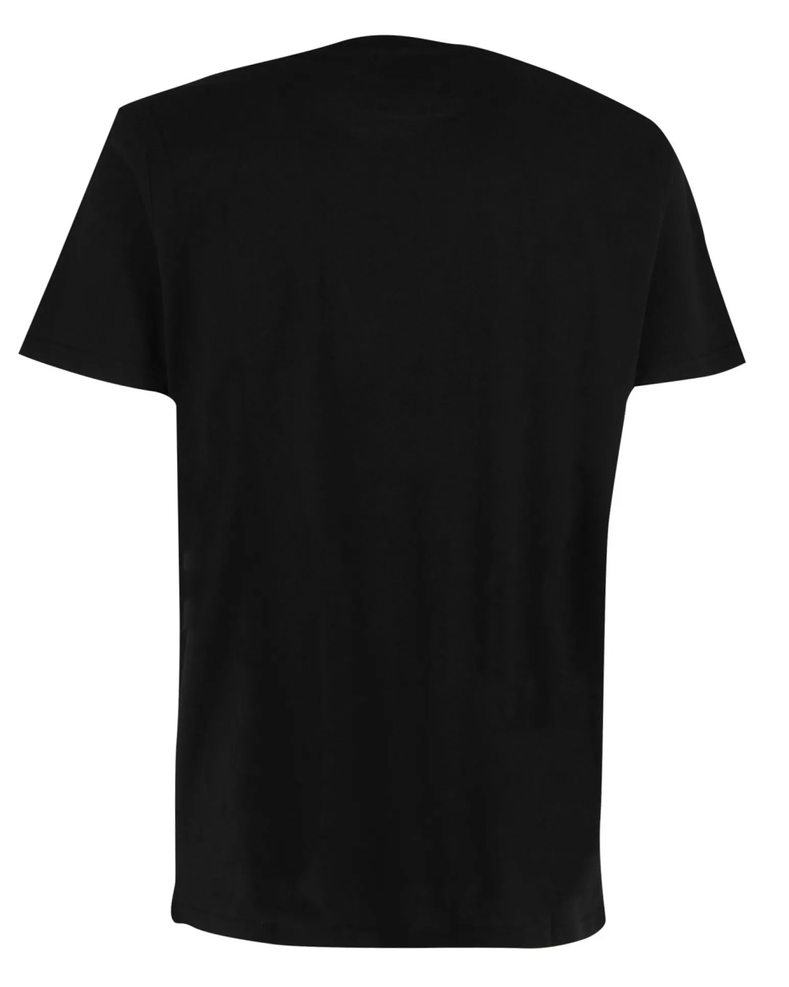 NASA - Tshirt nera da uomo con logo frontale - JL052522