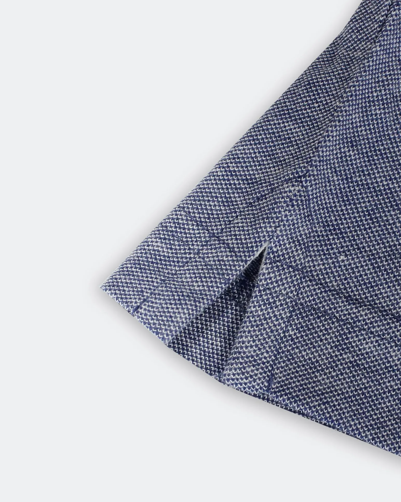 NAVY SAIL - Polo over manica corta denim