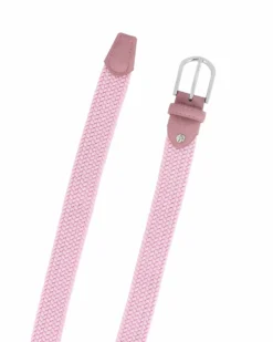 NAZARENO GABRIELLI - Cinta rosa junior, intrecciata ed elasticizzata