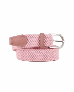NAZARENO GABRIELLI - Cinta rosa junior, intrecciata ed elasticizzata
