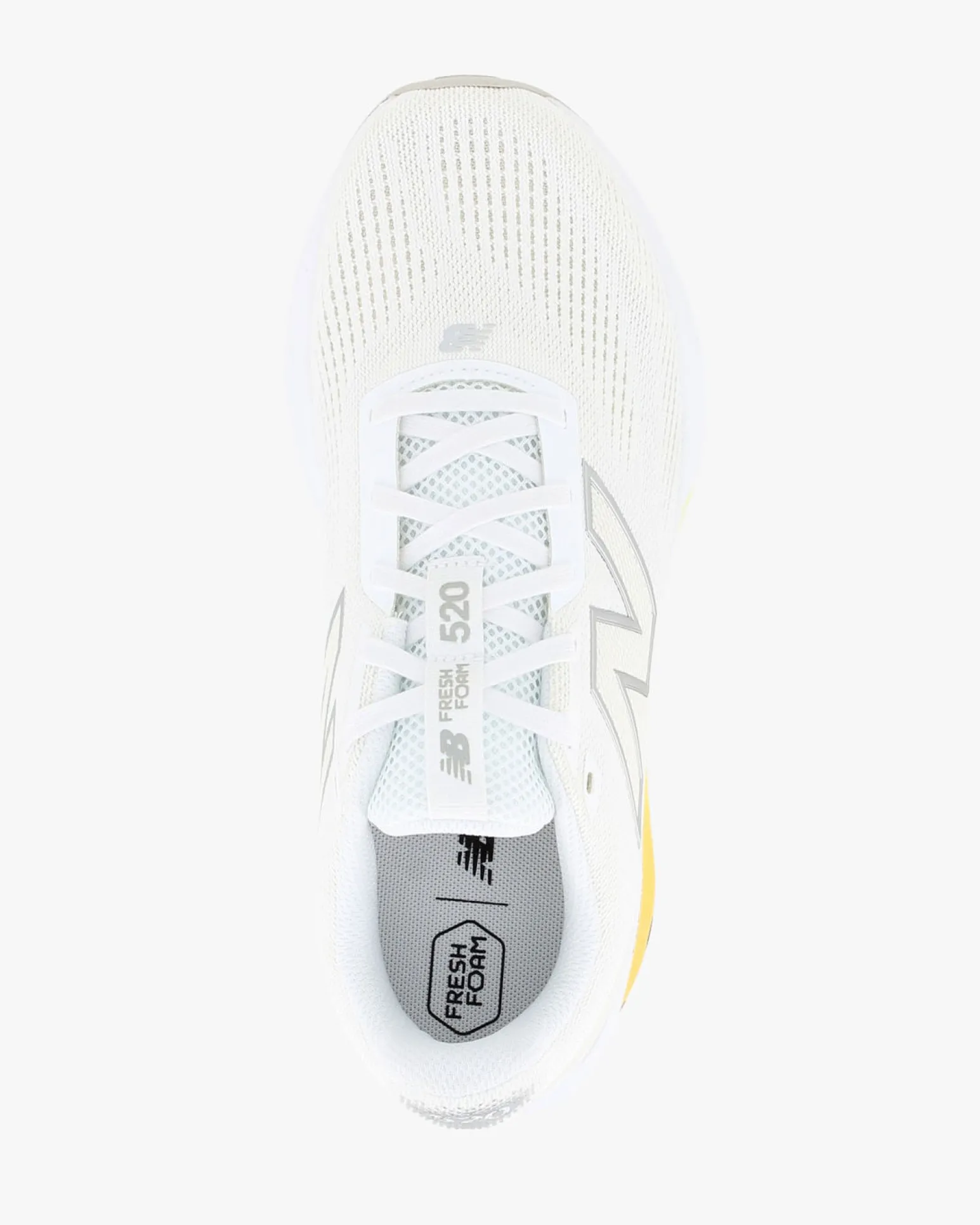 NEW BALANCE - SCARPA DA RUNNING FRESH FOAM 520 V9 BIANCA E GIALLA DA UOMO, M5209XD