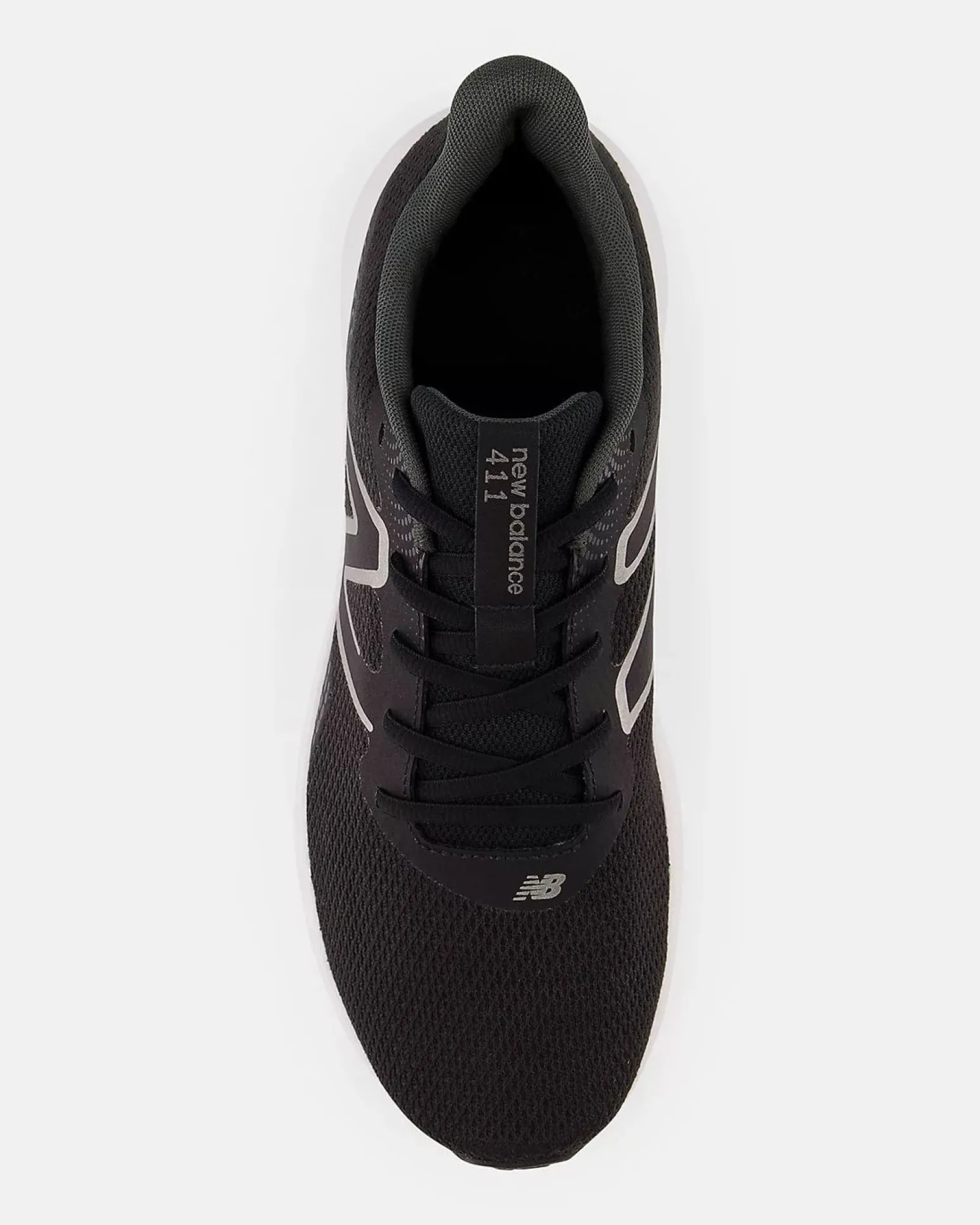 NEW BALANCE - SCARPA DA RUNNING NERA CON DETTAGLI GRIGI DA UOMO, M411LB3