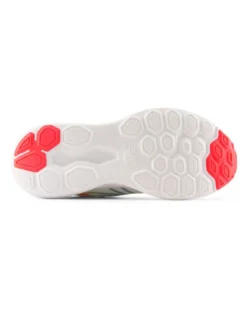NEW BALANCE -  SCARPE DA RUNNING BEIGE CON DETTAGLI GRIGI, GIALLI E ROSSI DA DONNA,  W411RU3