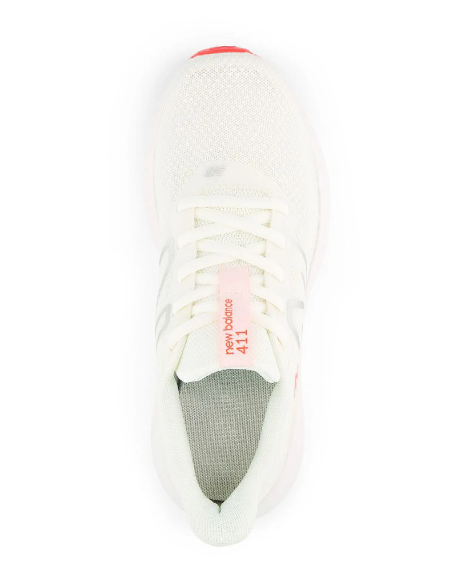 NEW BALANCE - SCARPE DA RUNNING BEIGE CON DETTAGLI GRIGI, GIALLI E ROSSI DA DONNA, W411RU3