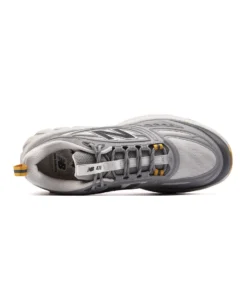 NEW BALANCE - SCARPE DA RUNNING TRAIL SYNTHETIC GRIGIE CON DETTAGLI GIALLI DA UOMO, M4105G0