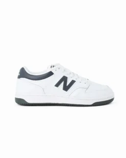 NEW BALANCE 480 - Sneaker da uomo bianca e grigia - BB480LWE