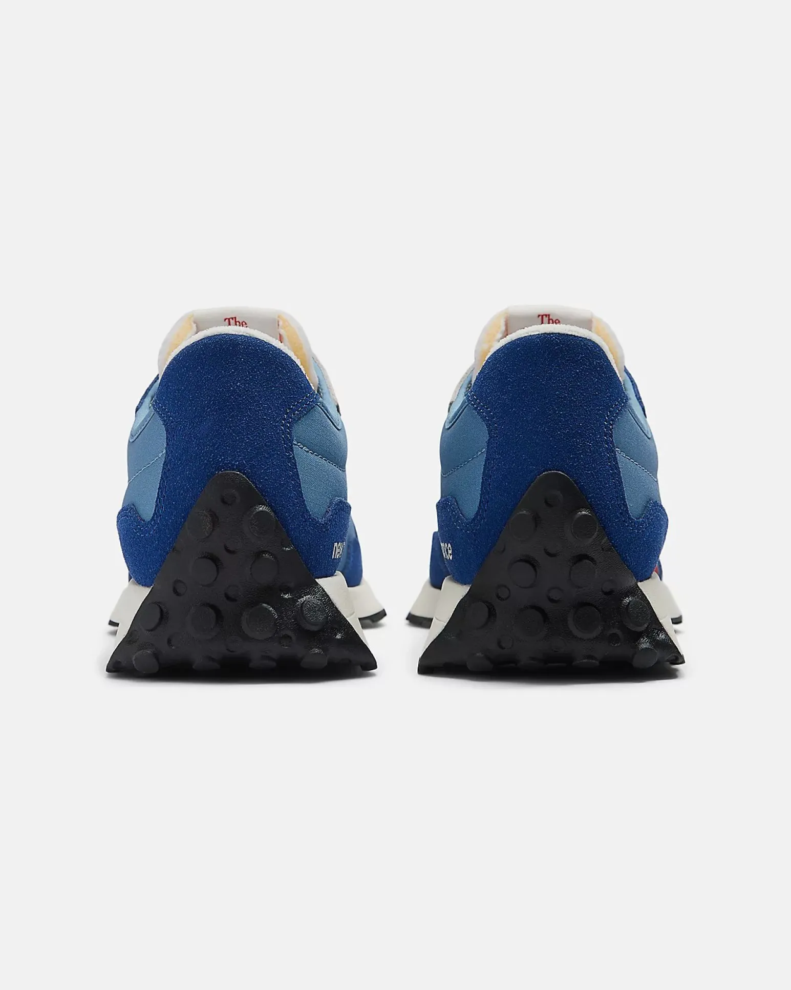 NEW BALANCE - SNEAKERS BLU CON LOGO ROSSO LIFESTYLE, NUMERATA 35,5/40 - GS327VD