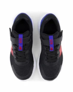 NEW BALANCE - SNEAKERS DA RUNNING BIMBO NERA, BLU E ROSSA  SYN/MESH - DAL 28 AL 35 -  PT578AB