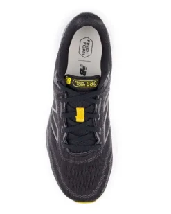 NEW BALANCE - SNEAKERS DA RUNNING UOMO NERA E GIALLA  FRESH FOAM -M680CB8