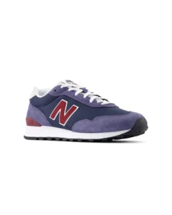 NEW BALANCE - SNEAKERS DA UOMO VIOLA E BLU  LIFESTYLE SUEDE/TEX - ML515WN