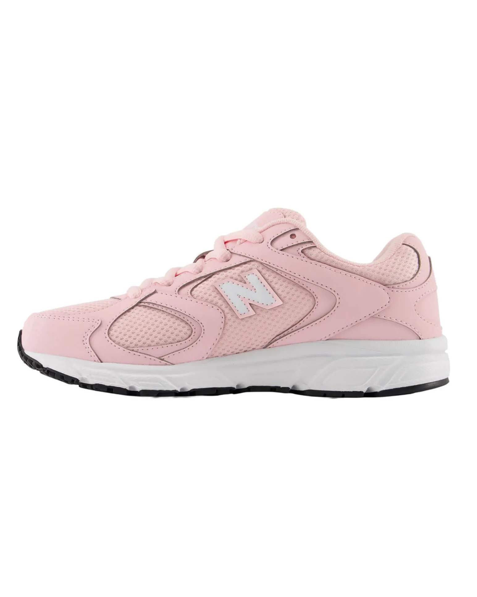 NEW BALANCE - SNEAKERS JUNIOR LIFESTYLE ROSA CON DETTAGLI BIANCHI DAL 35.5 AL 40, G4086M7