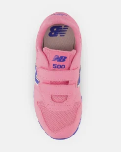 NEW BALANCE - SNEAKERS JUNIOR ROSA  LIFESTYLE SYN.LTHR/TEX - DAL 28 AL 35 - PV500PM1