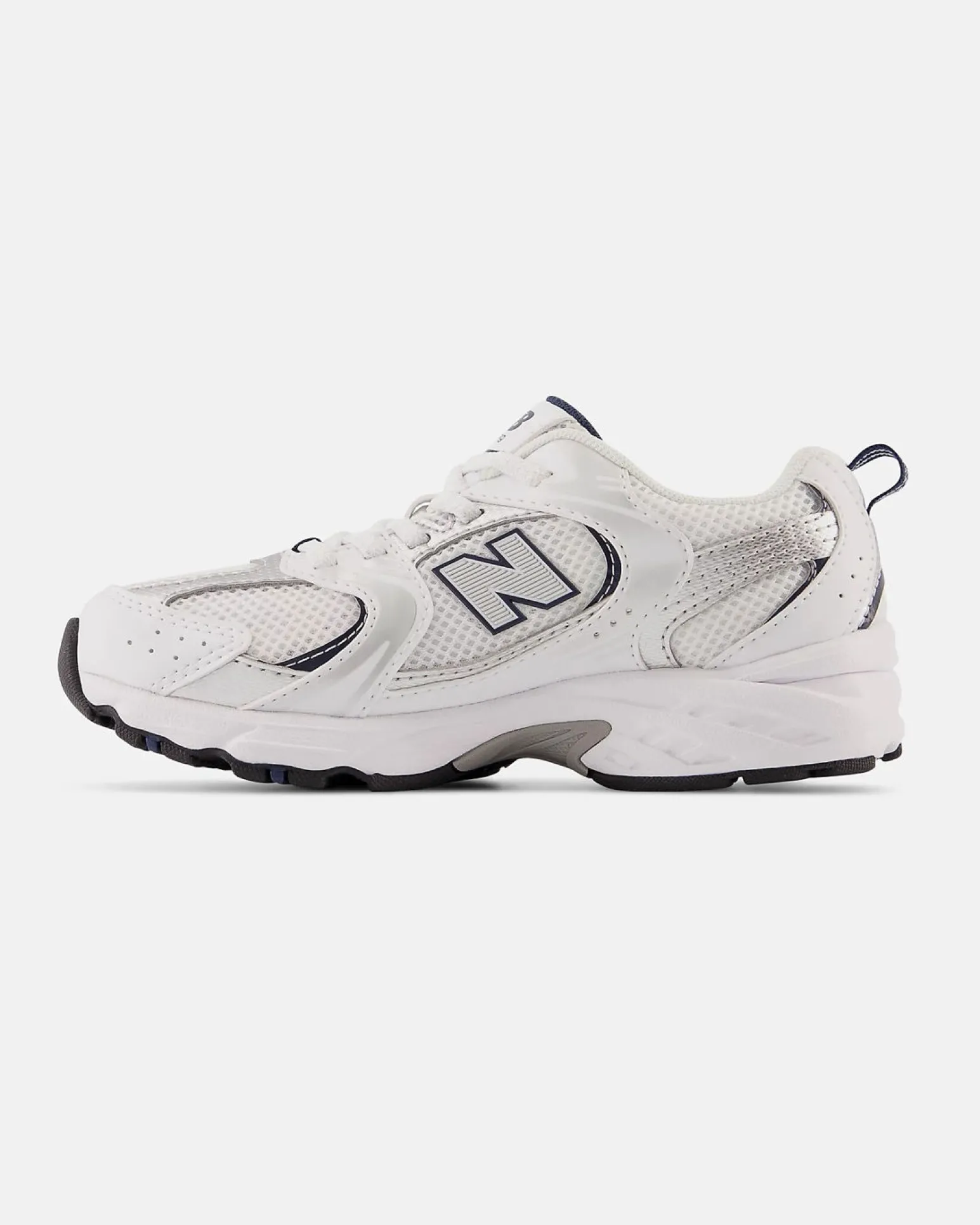 NEW BALANCE - SNEAKERS KIDS BIANCA EGRIGIA E NERA LIFESTYLE SYN/TEX PS - PZ530SB1