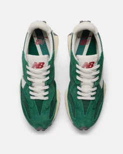 NEW BALANCE - SNEAKERS LIFESTYLE VIN.SUEDE/LTHR/NYL VERDE DA UOMO - U327WRG