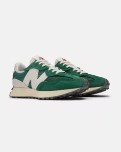 NEW BALANCE - SNEAKERS LIFESTYLE VIN.SUEDE/LTHR/NYL VERDE DA UOMO - U327WRG