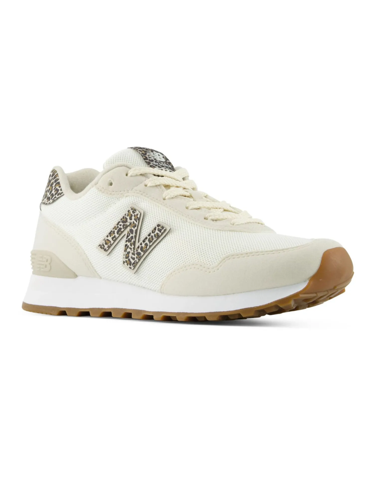 NEW BALANCE - SNEAKERS LIFESTYLE BIANCHE CON DETTAGLI LEOPARDATI, W5156FP