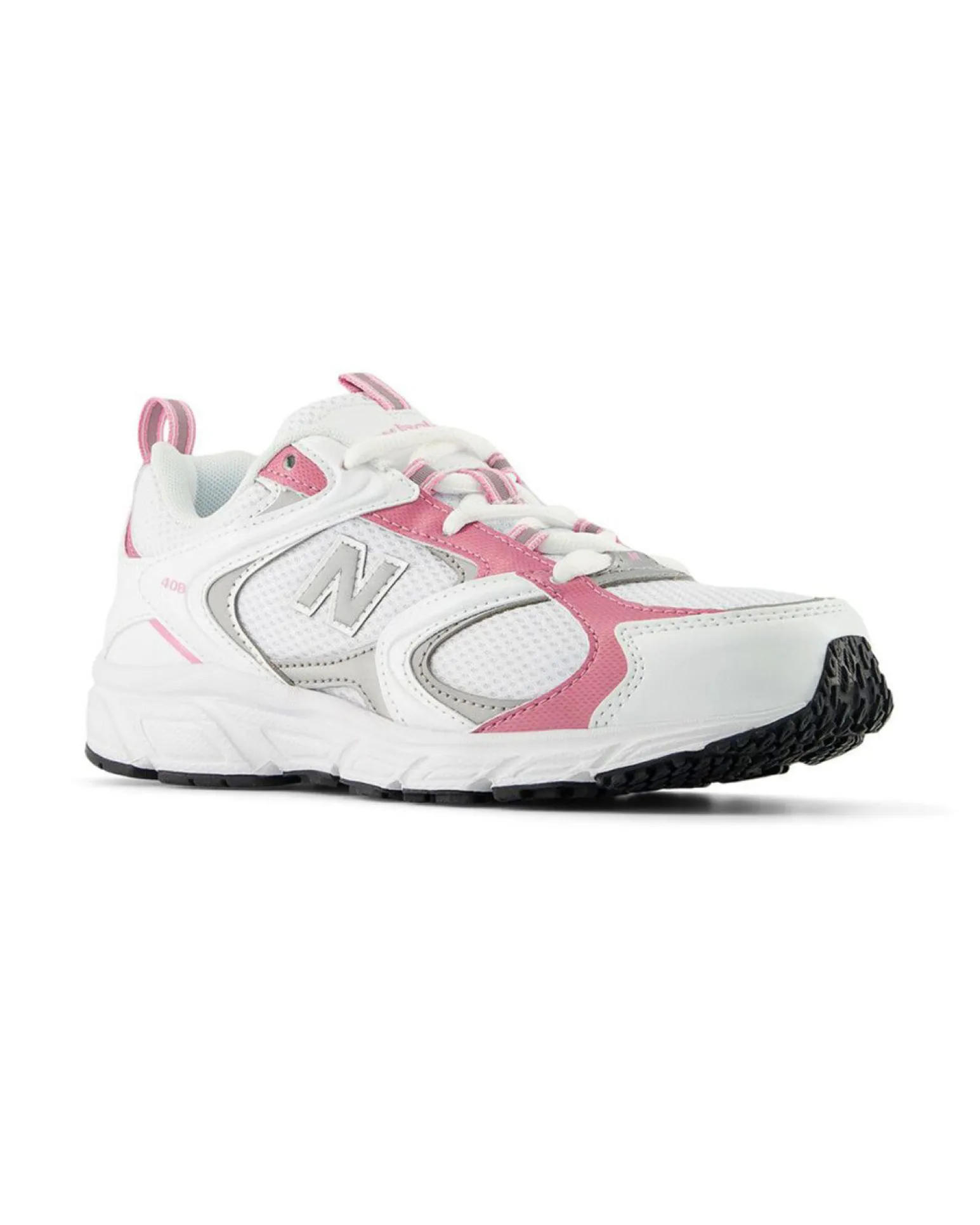 NEW BALANCE - SNEAKERS LIFESTYLE BIANCA CON DETTAGLI ROSA E SILVER DA DONNA, U4087QY