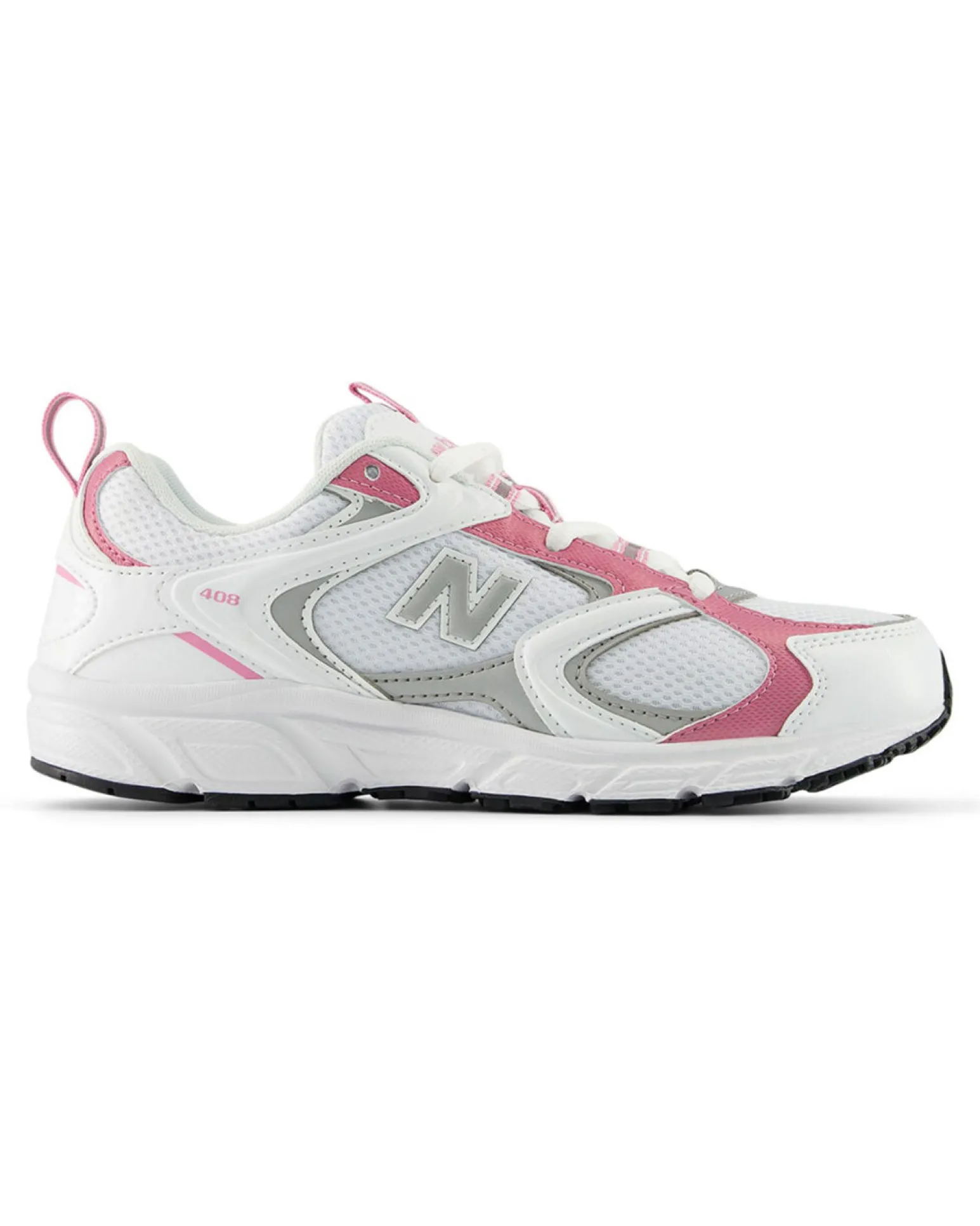 NEW BALANCE - SNEAKERS LIFESTYLE BIANCA CON DETTAGLI ROSA E SILVER DA DONNA, U4087QY