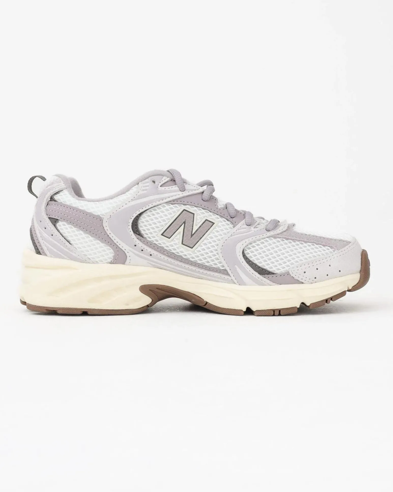 NEW BALANCE - SNEAKERS LIFESTYLE BIANCHE CON DETTAGLI MALVA E GRIGI, U5307VI