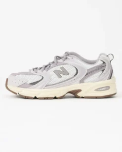NEW BALANCE - SNEAKERS LIFESTYLE BIANCHE CON DETTAGLI MALVA E GRIGI, U5307VI