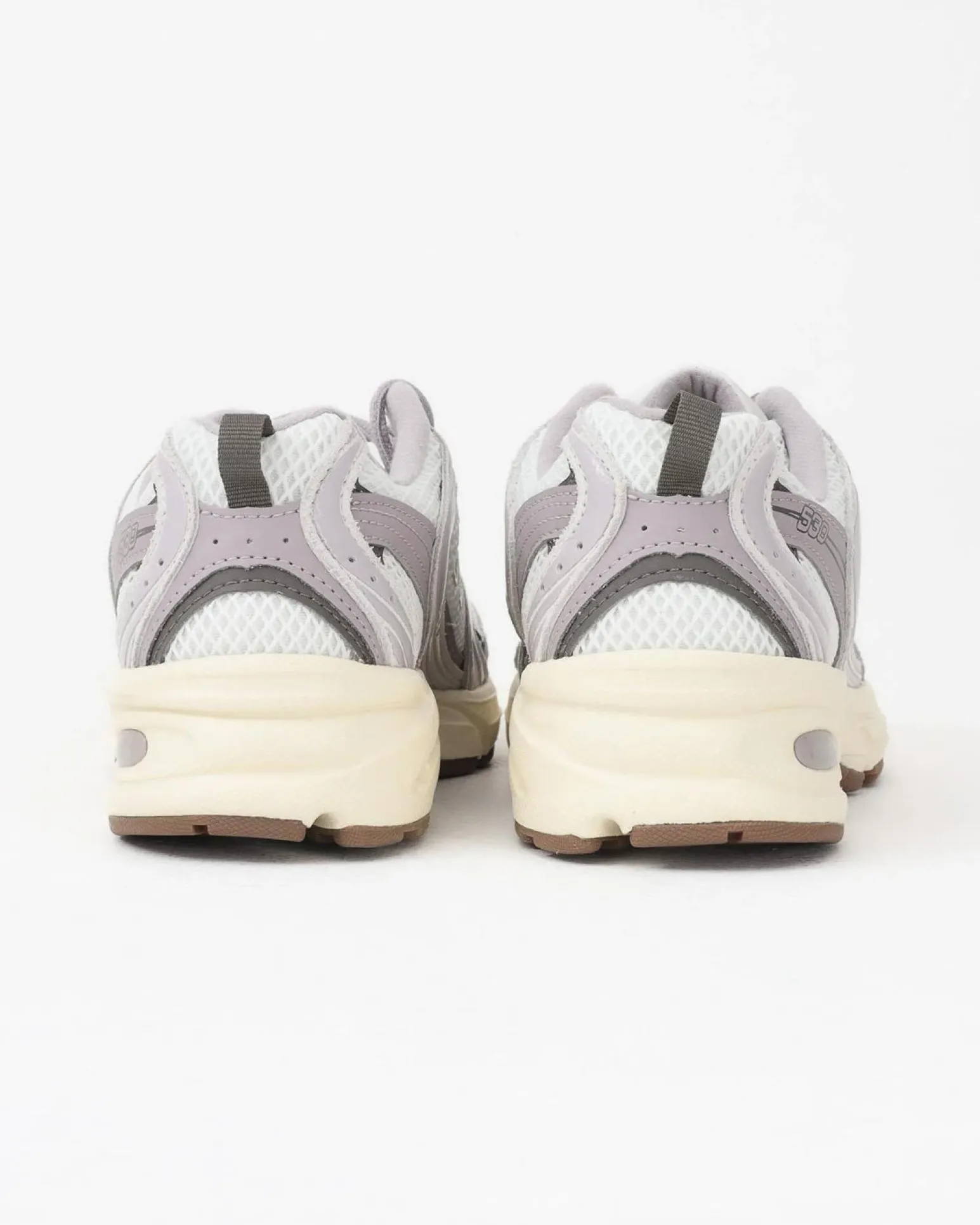 NEW BALANCE - SNEAKERS LIFESTYLE BIANCHE CON DETTAGLI MALVA E GRIGI, U5307VI