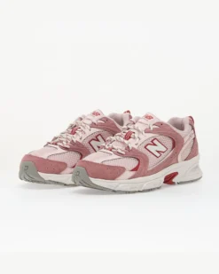 NEW BALANCE - SNEAKERS LIFESTYLE ROSA ANTICO CON DETTAGLI ROSA, BIANCHI E ROSSI, U5304GM
