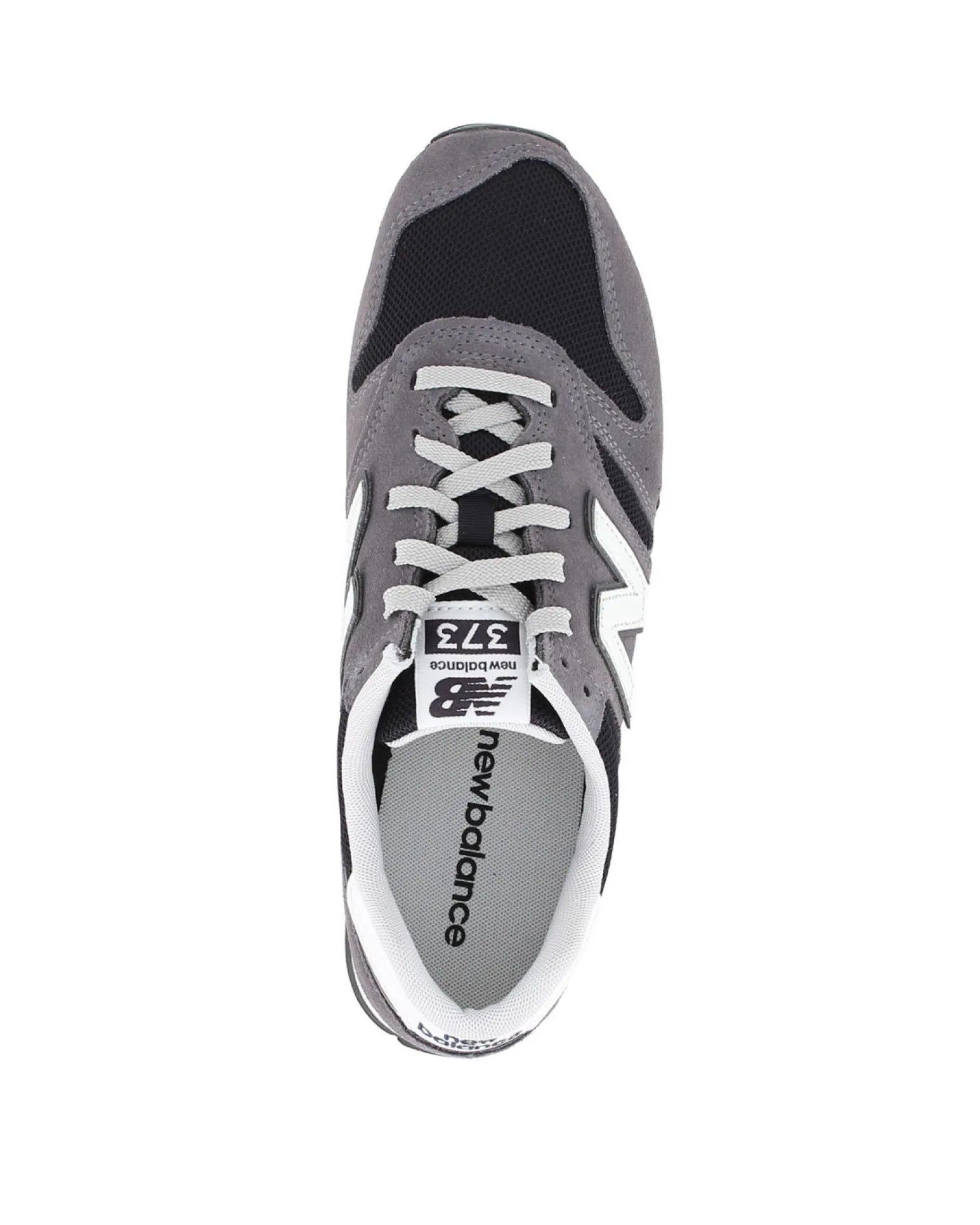 NEW BALANCE - SNEAKERS LIFESTYLE GRIGIE SCURE CON DETTAGLI NERI E BIANCHI DA UOMO, U373741