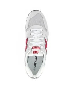 NEW BALANCE - SNEAKERS LIFESTYLE GRIGIE CON DETTAGLI ROSSI DA UOMO,  U3732LL