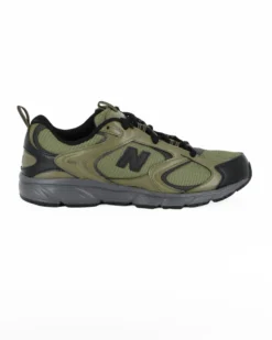 NEW BALANCE - SNEAKERS LIFESTYLE VERDI CON DETTAGLI NERI DA UOMO, M4084HQ