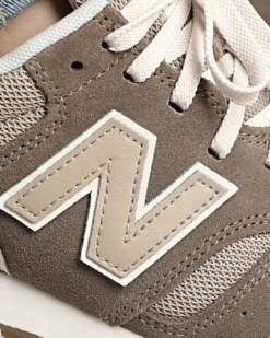 NEW BALANCE - SNEAKERS LIFESTYLE MARRONI CON DETTAGLI TAUPE, M3737WA