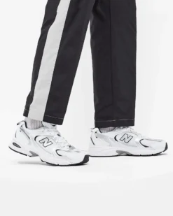 NEW BALANCE 530 – SNEAKERS UNISEX LIFESTYLE BIANCA / GRIGIA / BLU – MR530SG