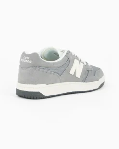 NEW BALANCE - SNEAKERS UOMO  GRIGIA E BIANCA  LIFESTYLE SUEDE/MESH - U480P736