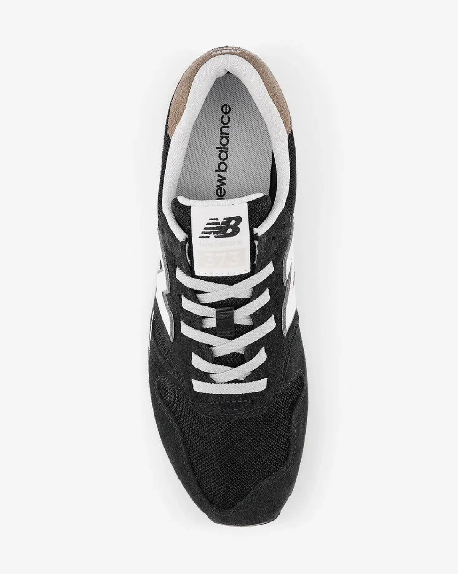 NEW BALANCE - SNEAKERS UOMO NERE LIFESTYLE SUEDE/MESH - ML373XB2