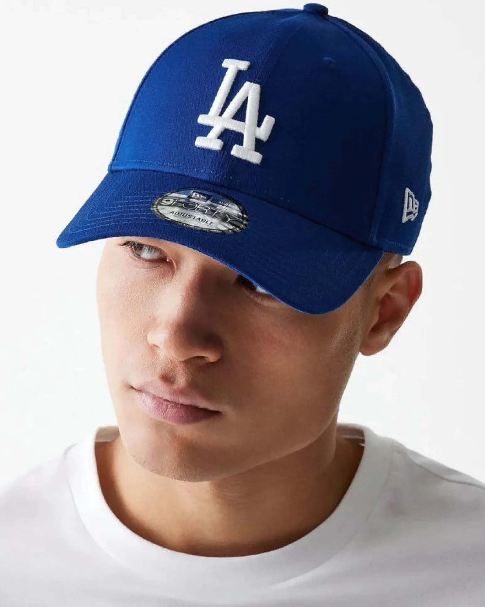 NEW ERA - CAPPELLO CON VISIERA BLU LEAGUE ESSENTIAL LOS ANGELES- 11405492