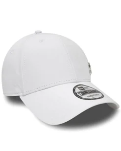 NEW ERA - Cappello regolabile bianco con logo metallizzato - 9FORTY