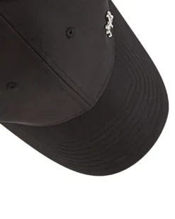 NEW ERA - Cappello regolabile nero con logo metallizzato - 9FORTY