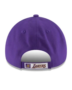 NEW ERA - Cappello regolabile viola con logo Lakers- 9FORTY
