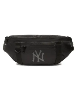 NEW ERA - Marsupio nero con doppia tasca e chiusura a zip