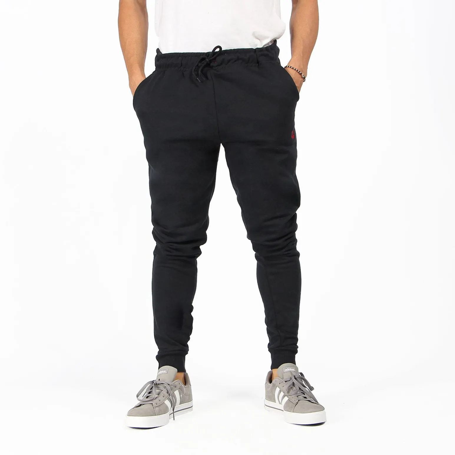 OMAR PANTALONE FELPA CON POLSINO