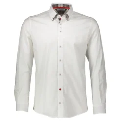 ON SPIRIT - CAMICIA MANICA LUNGA BOTTON DOWN COLLO INT SCOZZESE