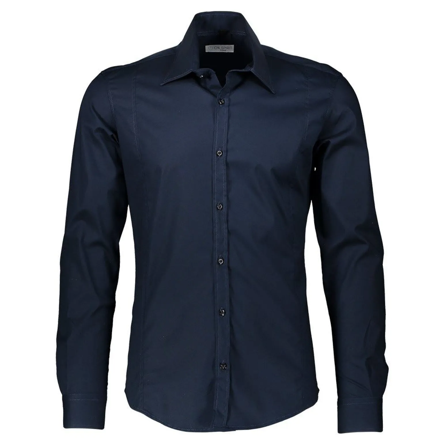 ON SPIRIT - CAMICIA MANICA LUNGA TINTA UNITA